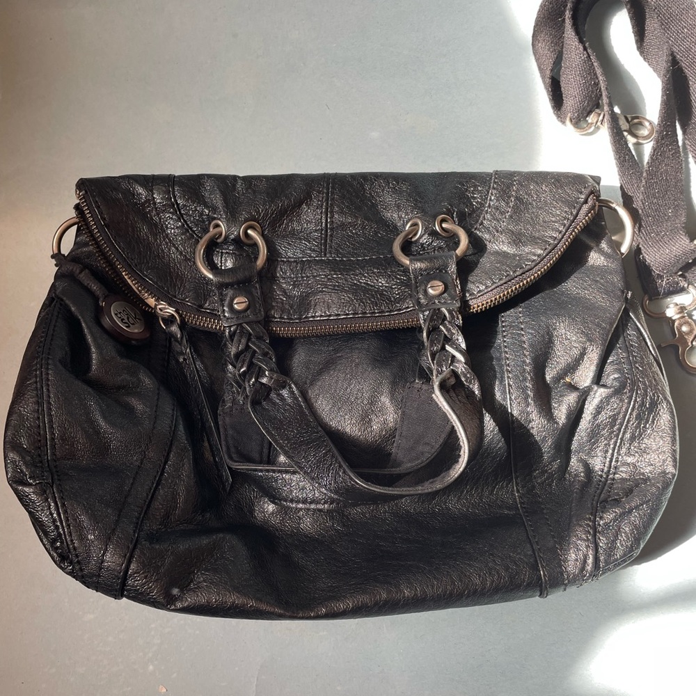 GUC The Sak Leather Tote Crossbody Satchel Purse